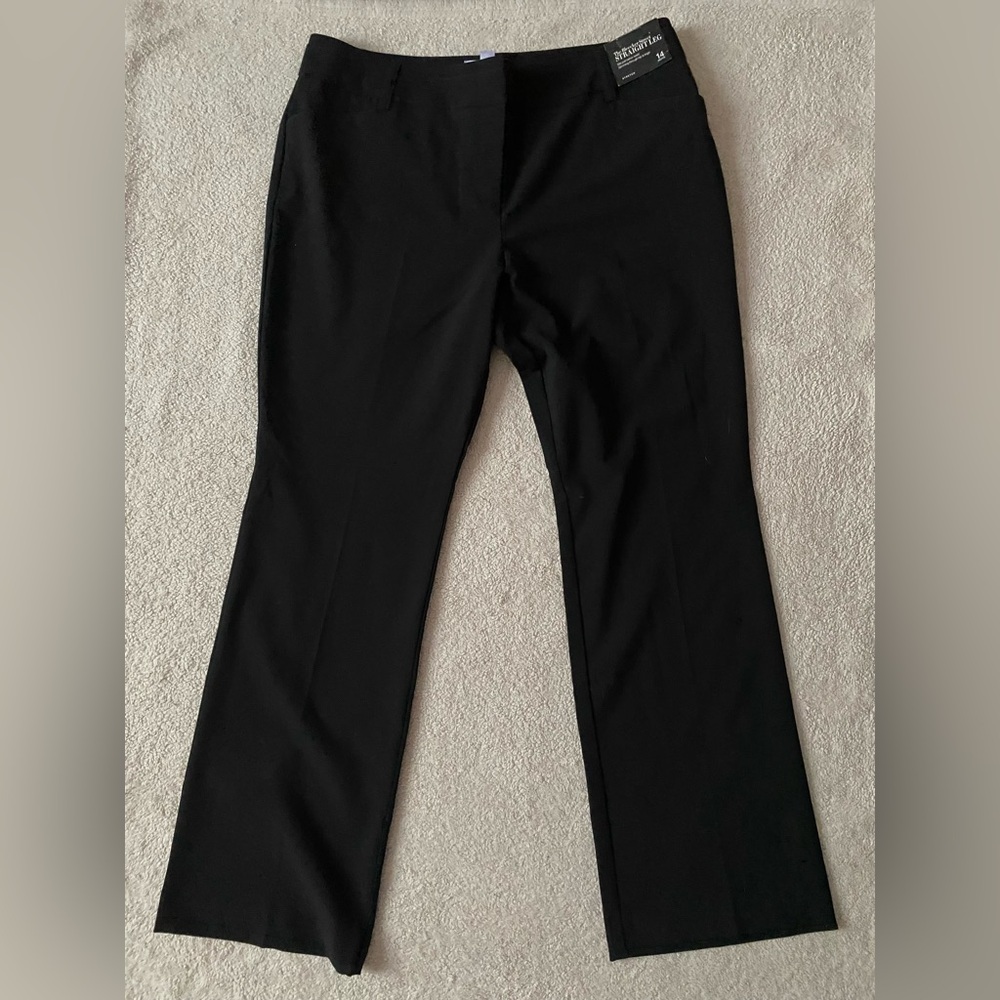New York & Company Black Stretch Trousers